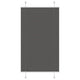 Vidaxx store enrouleur plissé 70x150 cm largeur de tissu 69,4 cm polyester noir