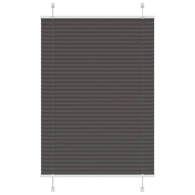 Vidaxx store enrouleur plissé 95x150 cm largeur de tissu 94,4 cm polyester noir