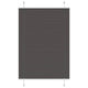 Vidaxx store enrouleur plissé 95x150 cm largeur de tissu 94,4 cm polyester noir