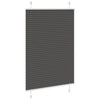 Vidaxx store enrouleur plissé 95x150 cm largeur de tissu 94,4 cm polyester noir