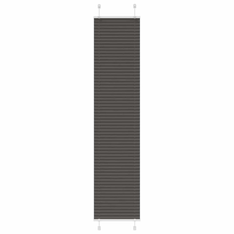 Vidaxx store enrouleur plissé 40x200 cm largeur de tissu 39,4 cm polyester noir
