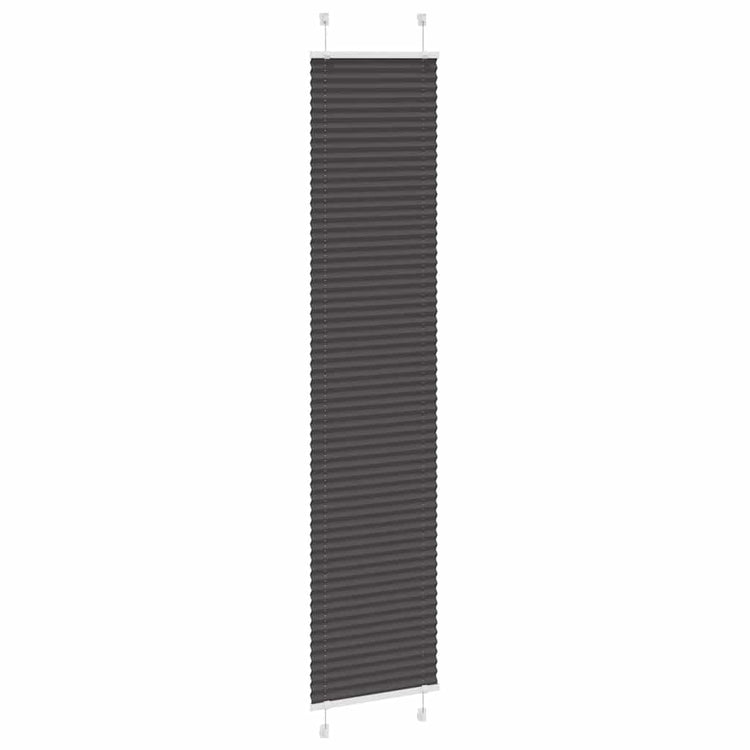 Vidaxx store enrouleur plissé 40x200 cm largeur de tissu 39,4 cm polyester noir
