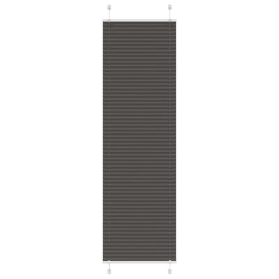 Vidaxx store enrouleur plissé 60x200 cm largeur de tissu 59,4 cm polyester noir