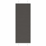 Vidaxx store enrouleur plissé 70x200 cm largeur de tissu 69,4 cm polyester noir - afbeelding 2