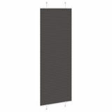Vidaxx store enrouleur plissé 70x200 cm largeur de tissu 69,4 cm polyester noir - afbeelding 3