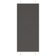 Vidaxx store enrouleur plissé 95x200 cm largeur de tissu 94,4 cm polyester noir