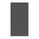 Vidaxx store enrouleur plissé 105x200cm largeur de tissu 104,4cm polyester noir