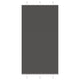 Vidaxx store enrouleur plissé 110x200cm largeur du tissu 109,4cm polyester noir