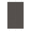 Vidaxx store enrouleur plissé 115x200cm largeur du tissu 114,4cm polyester noir