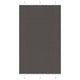 Vidaxx store enrouleur plissé 115x200cm largeur du tissu 114,4cm polyester noir