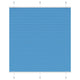 Vidaxx store enrouleur plissé 115x100cm largeur du tissu 114,4cm polyester bleu