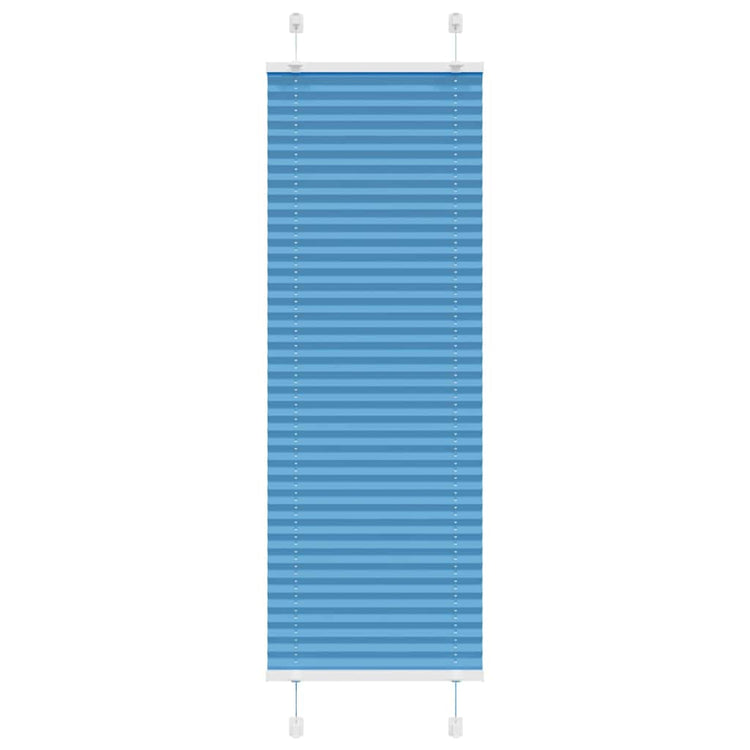 Vidaxx store enrouleur plissé 40x150 cm largeur de tissu 39,4 cm polyester bleu
