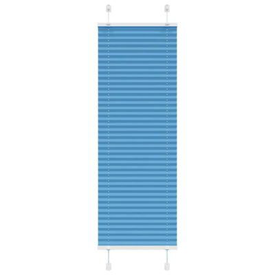 Vidaxx store enrouleur plissé 50x150 cm largeur de tissu 49,4 cm polyester bleu
