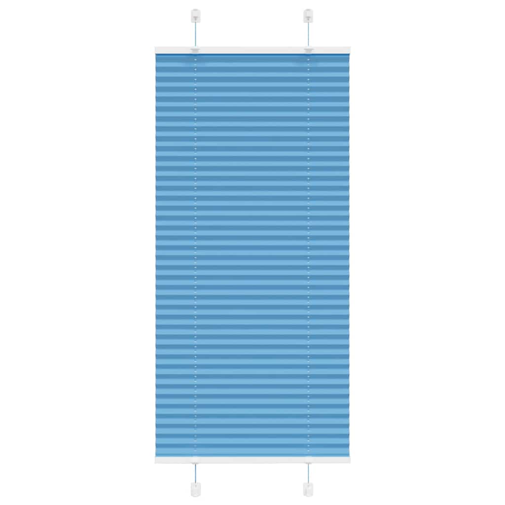 Vidaxx store enrouleur plissé 55x150 cm largeur de tissu 54,4 cm polyester bleu