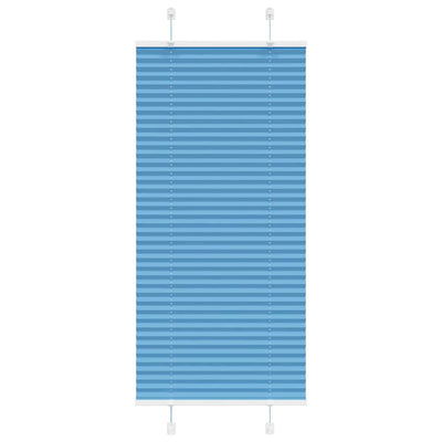 Vidaxx store enrouleur plissé 55x150 cm largeur de tissu 54,4 cm polyester bleu