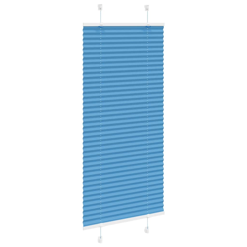 Vidaxx store enrouleur plissé 60x150 cm largeur de tissu 59,4 cm polyester bleu