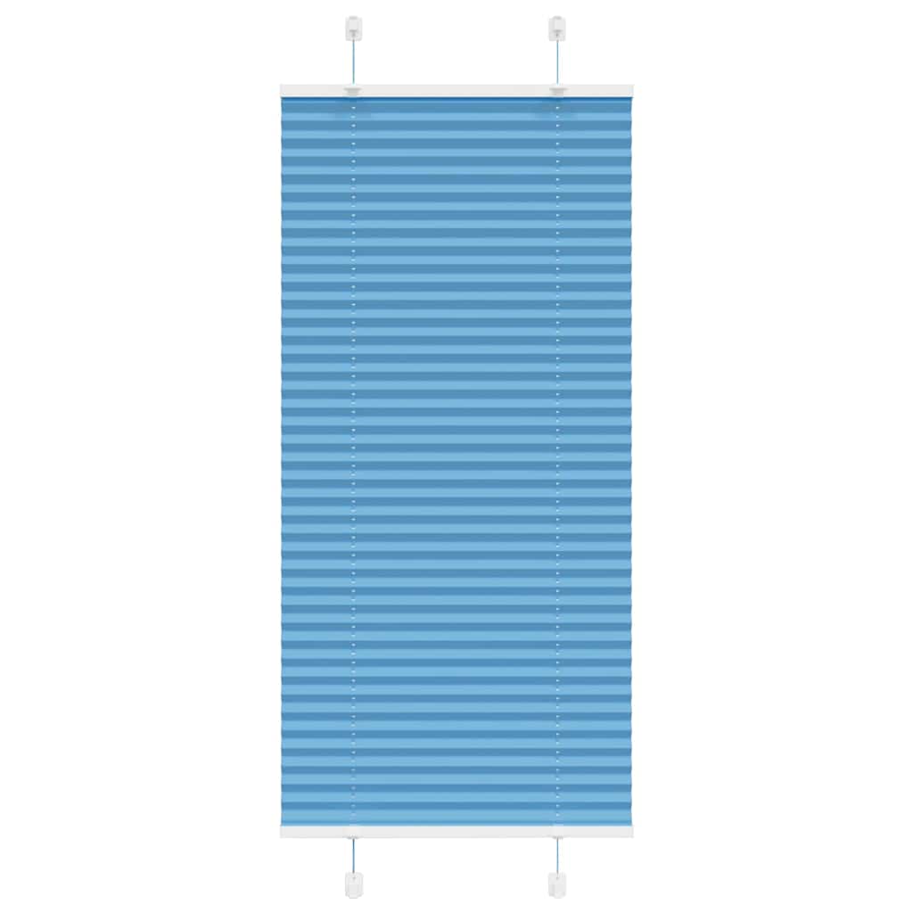 Vidaxx store enrouleur plissé 65x150 cm largeur de tissu 64,4 cm polyester bleu