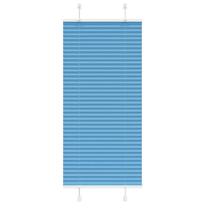 Vidaxx store enrouleur plissé 65x150 cm largeur de tissu 64,4 cm polyester bleu