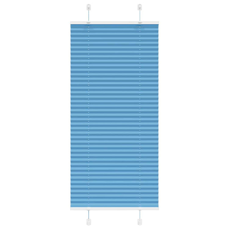 Vidaxx store enrouleur plissé 65x150 cm largeur de tissu 64,4 cm polyester bleu