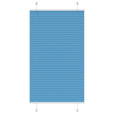 Vidaxx store enrouleur plissé 70x150 cm largeur de tissu 69,4 cm polyester bleu