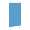 Vidaxx store enrouleur plissé 70x150 cm largeur de tissu 69,4 cm polyester bleu