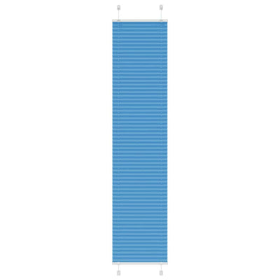 Vidaxx store enrouleur plissé 45x200 cm largeur de tissu 44,4 cm polyester bleu