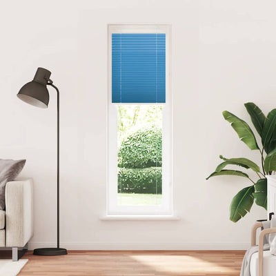Vidaxx store enrouleur plissé 55x200 cm largeur de tissu 54,4 cm polyester bleu