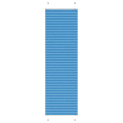 Vidaxx store enrouleur plissé 65x200 cm largeur de tissu 64,4 cm polyester bleu
