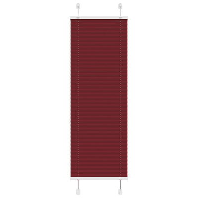 Vidaxx store enrouleur plissé 50x100 cm largeur de tissu 49,4 cm rouge bordeaux