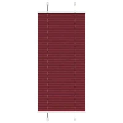 Vidaxx store enrouleur plissé 60x100 cm largeur de tissu 59,4 cm rouge bordeaux