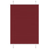 Vidaxx store enrouleur plissé 85x100 cm largeur de tissu 84,4 cm rouge bordeaux