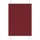Vidaxx store enrouleur plissé 90x100 cm largeur de tissu 89,4 cm rouge bordeaux