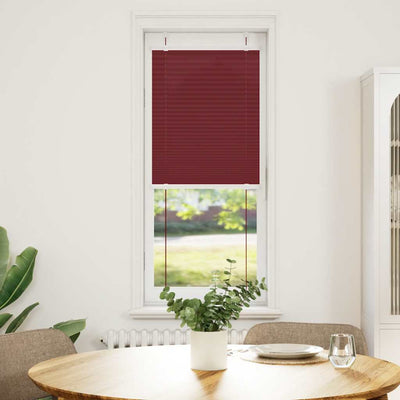 Vidaxx store enrouleur plissé 40x150 cm largeur de tissu 39,4 cm rouge bordeaux