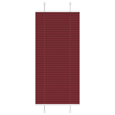 Vidaxx store enrouleur plissé 60x150 cm largeur de tissu 59,4 cm rouge bordeaux