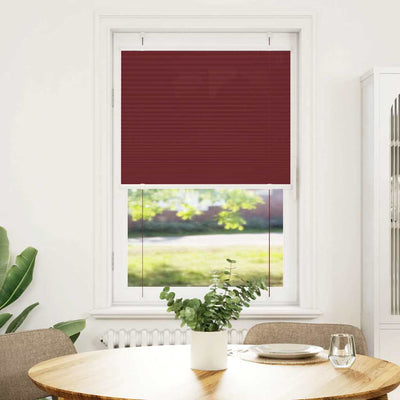 Vidaxx store enrouleur plissé 70x150 cm largeur de tissu 69,4 cm rouge bordeaux