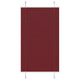 Vidaxx store enrouleur plissé 80x150 cm largeur de tissu 79,4 cm rouge bordeaux
