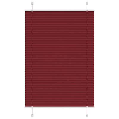 Vidaxx store enrouleur plissé 90x150 cm largeur de tissu 89,4 cm rouge bordeaux