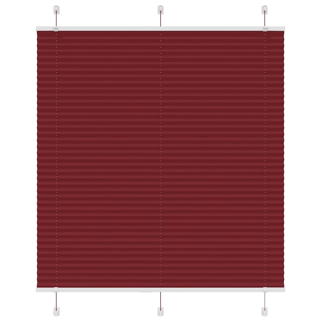Vidaxx store enrouleur plissé 115x150cm largeur de tissu 114,4cm rouge bordeaux