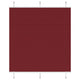 Vidaxx store enrouleur plissé 120x150cm largeur de tissu 119,4cm rouge bordeaux