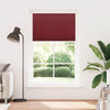 Vidaxx store enrouleur plissé 120x200cm largeur de tissu 119,4cm bordeaux