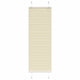 Vidaxx store enrouleur plissé 40x100 cm largeur de tissu 39,4 cm polyester crème