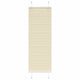 Vidaxx store enrouleur plissé 45x100 cm largeur de tissu 44,4 cm polyester crème