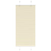 Vidaxx store enrouleur plissé 65x100 cm largeur de tissu 64,4 cm polyester crème