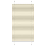 Vidaxx store enrouleur plissé 70x100 cm largeur de tissu 69,4 cm polyester crème - afbeelding 2