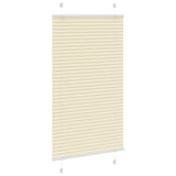 Vidaxx store enrouleur plissé 70x100 cm largeur de tissu 69,4 cm polyester crème - afbeelding 3
