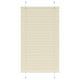 Vidaxx store enrouleur plissé 70x150 cm largeur de tissu 69,4 cm polyester crème