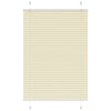 Vidaxx store enrouleur plissé 90x150 cm largeur de tissu 89,4 cm polyester crème