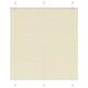 Vidaxx store enrouleur plissé 120x150cm largeur du tissu 119,4cm polyester crème
