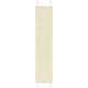 Vidaxx store enrouleur plissé 45x200 cm largeur de tissu 44,4 cm polyester crème