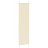 Vidaxx store enrouleur plissé 55x200 cm largeur de tissu 54,4 cm polyester crème
